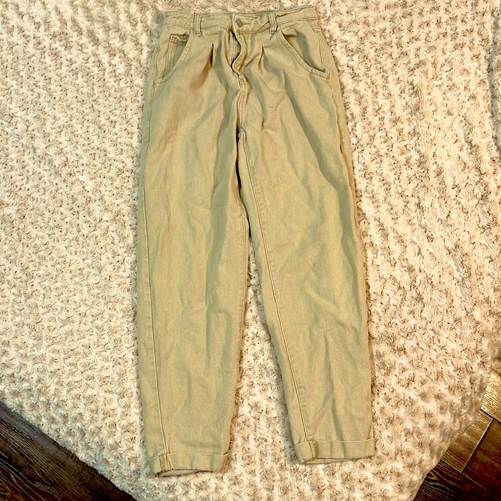 Khaki Colored Jeans